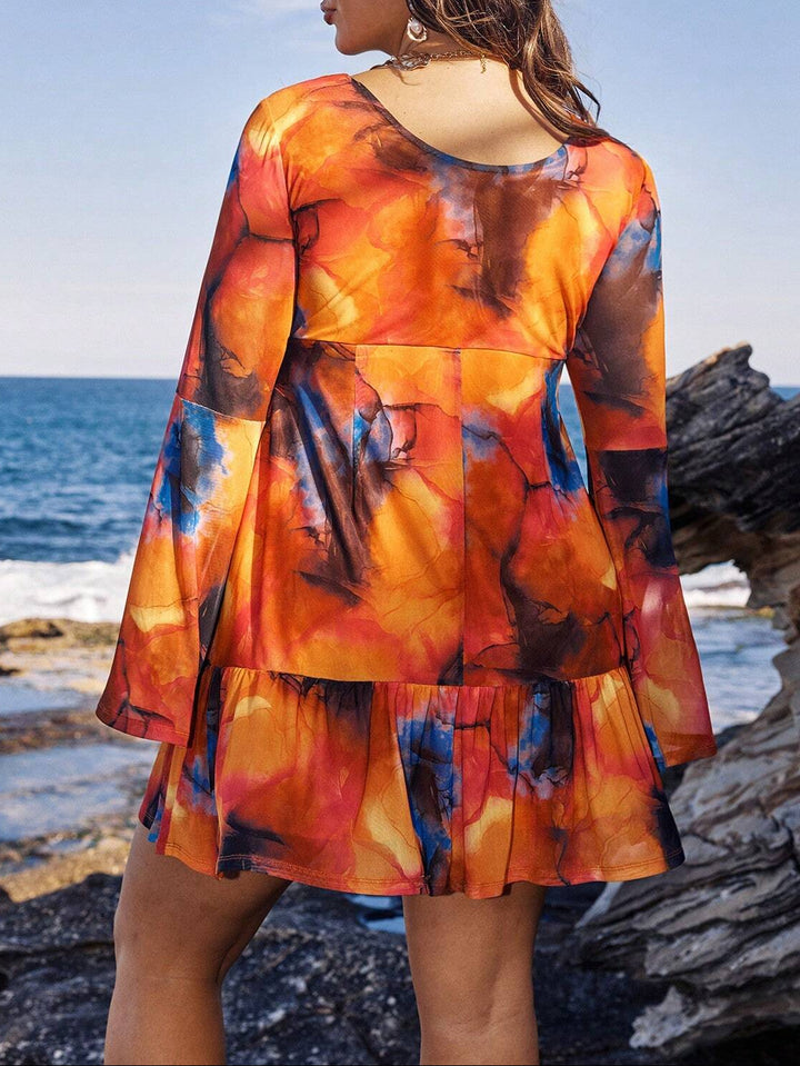 Rochie mini Shein, mix culori