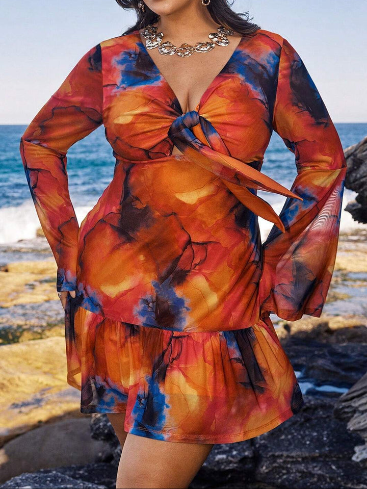 Rochie mini Shein, mix culori