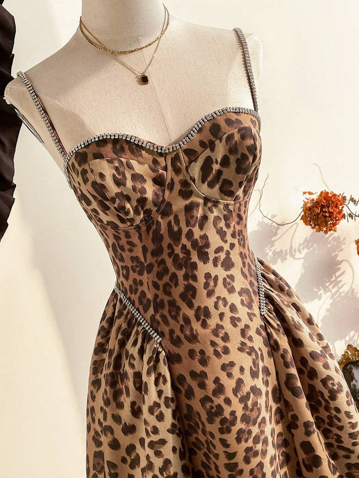 Rochie midi SHEIN, maro