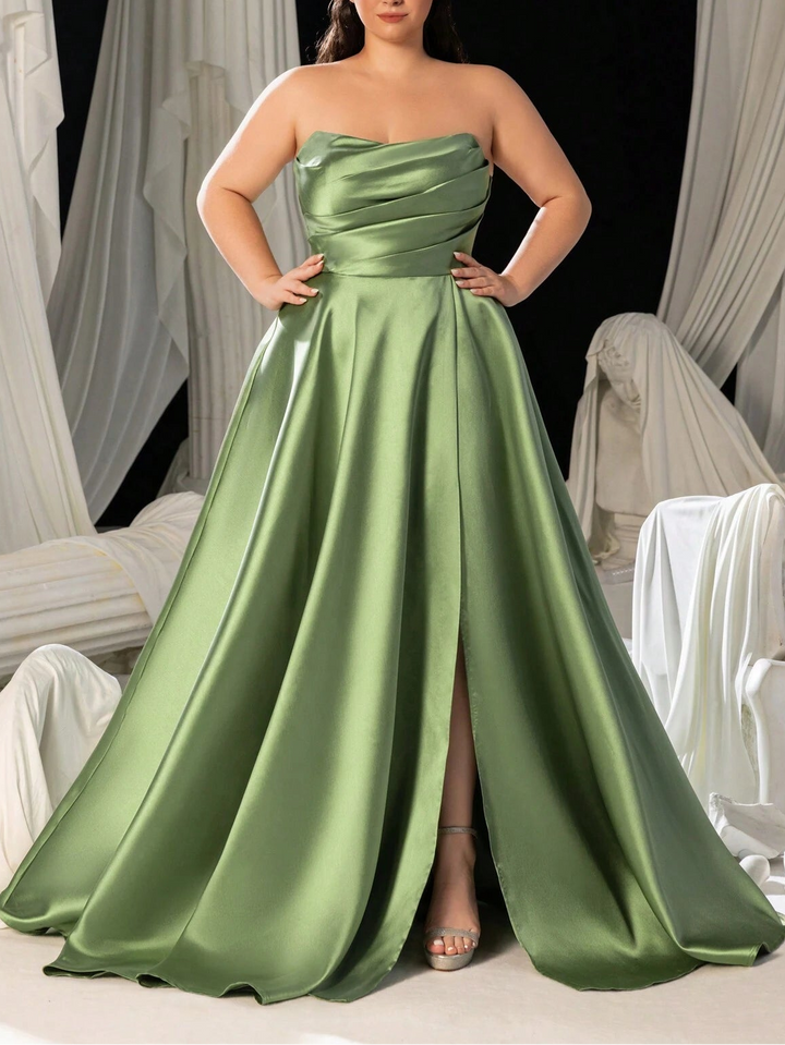 Rochie de ocazie SHEIN, verde