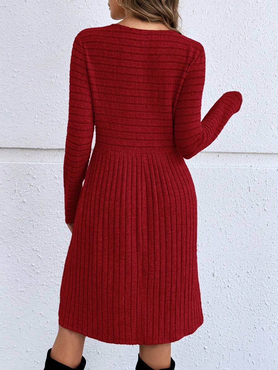 Rochie midi SHEIN, roșu