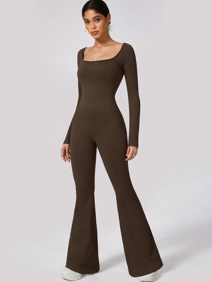 Salopetă SHEIN, maro