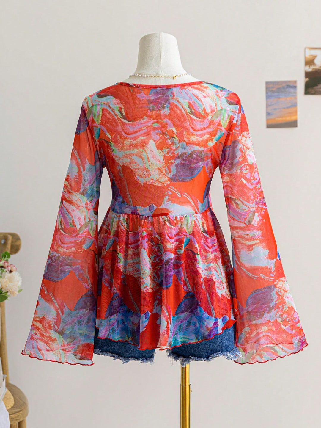Top SHEIN, mix culori