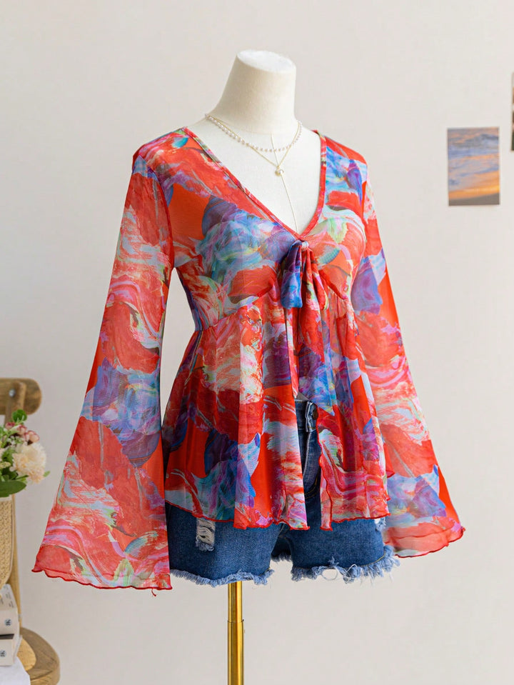 Top SHEIN, mix culori