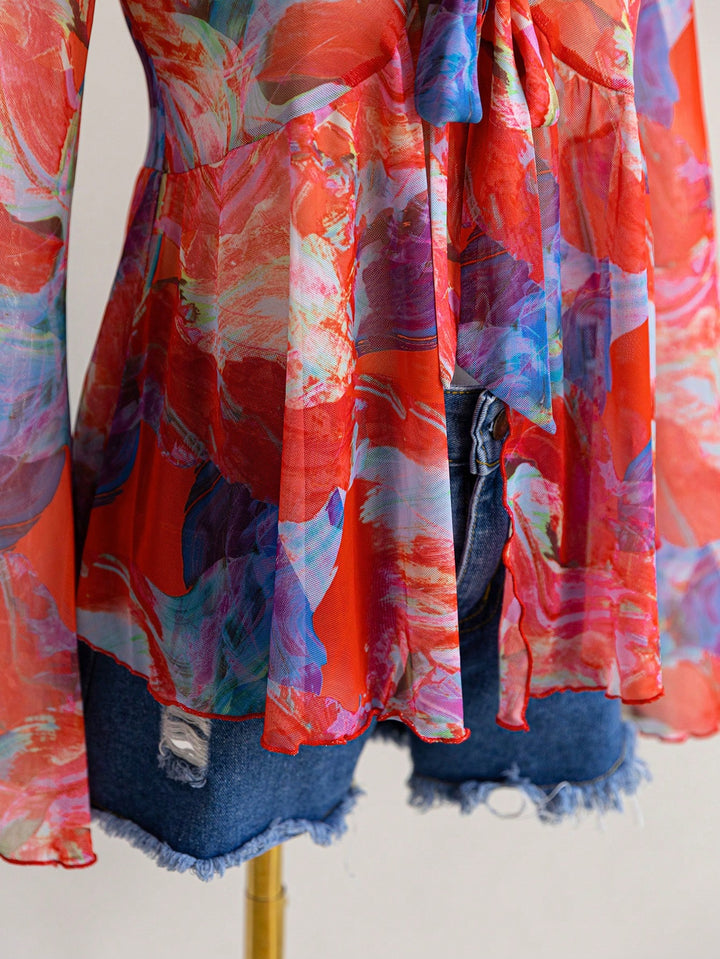 Top SHEIN, mix culori