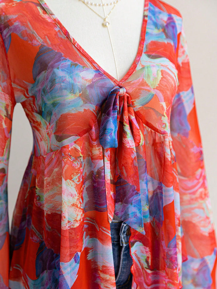 Top SHEIN, mix culori
