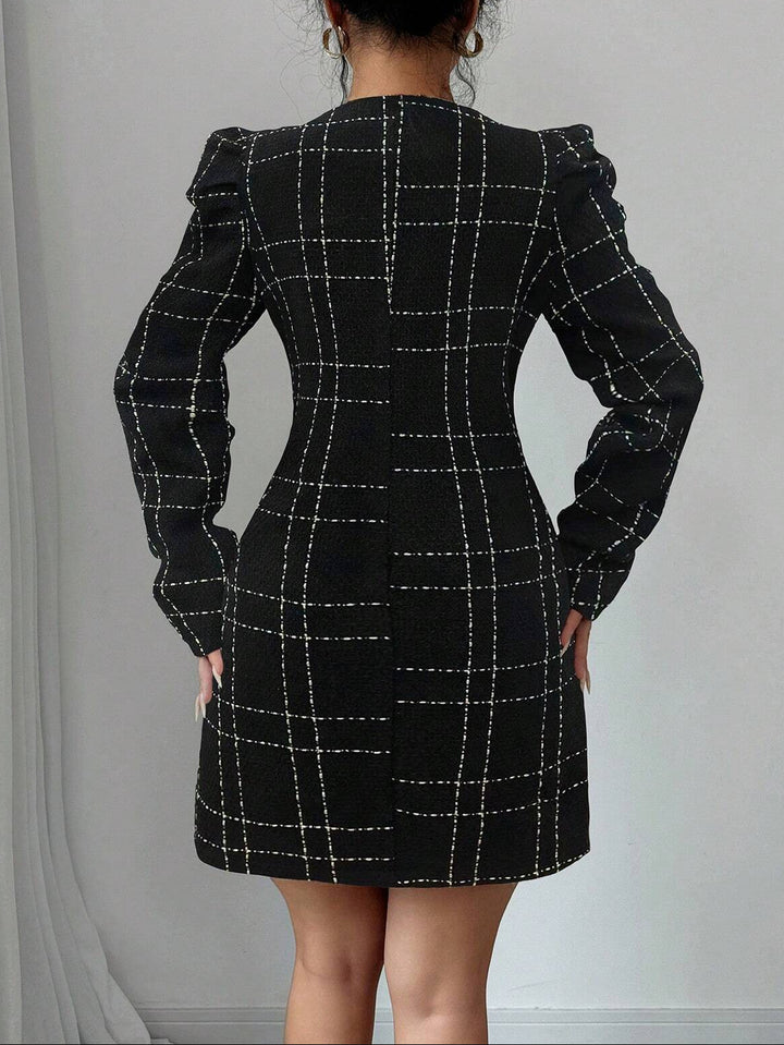 Rochie tip sacou, negru