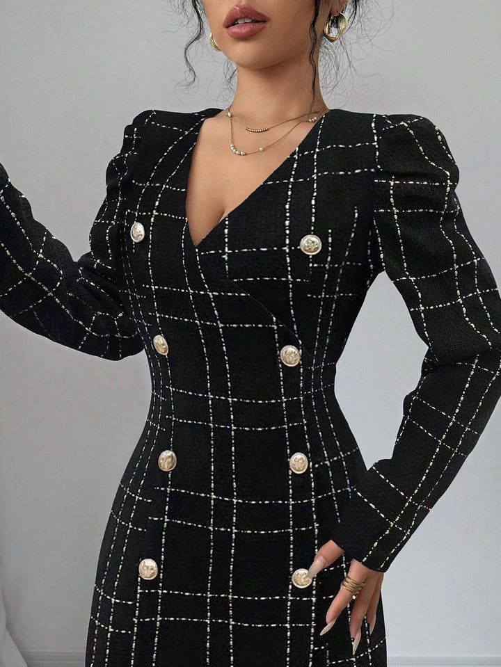 Rochie tip sacou, negru