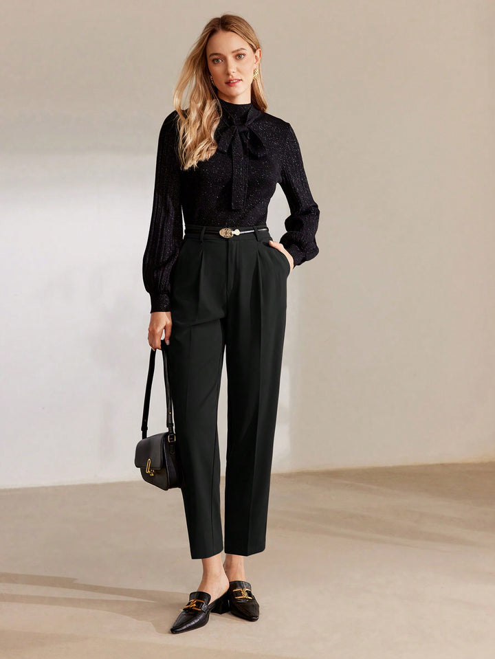Pantaloni SHEIN, negru