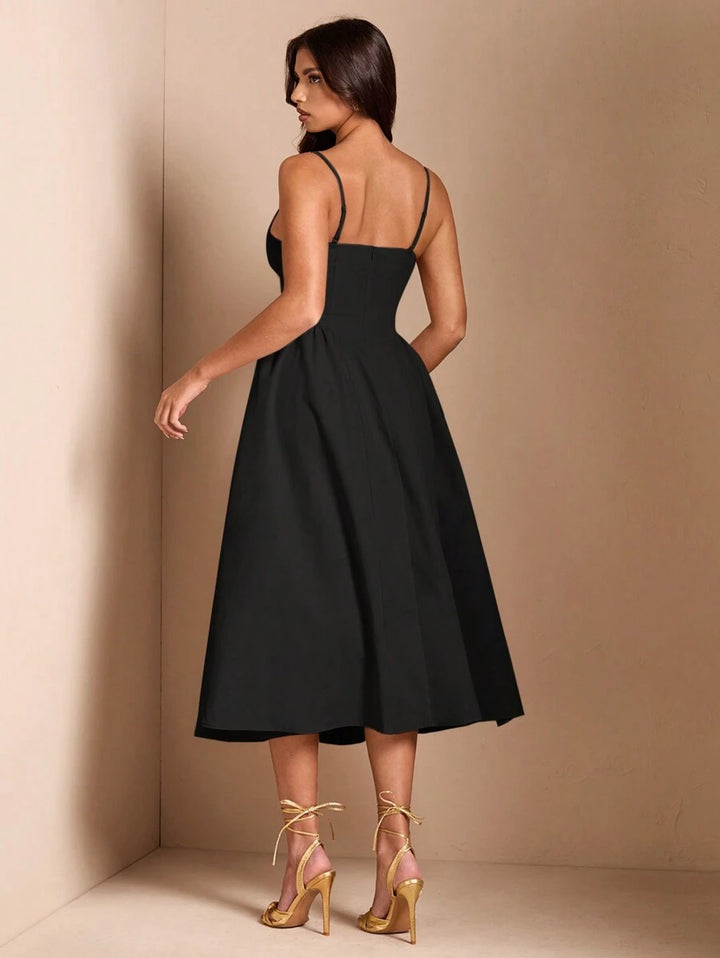 Rochie maxi SHEIN, negru