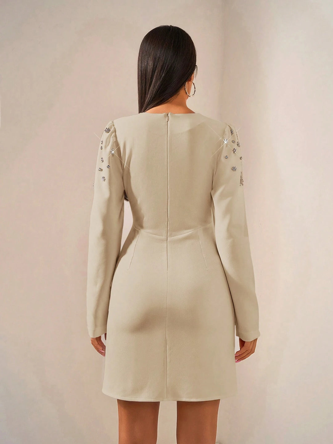 Rochie mini Shein,crem