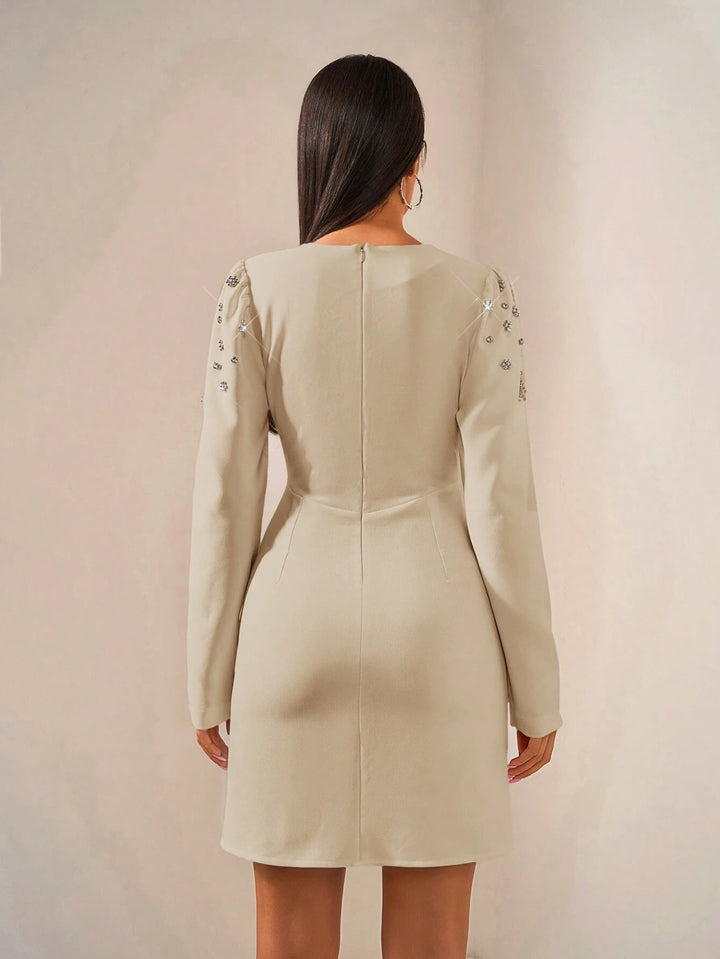 Rochie mini Shein,crem