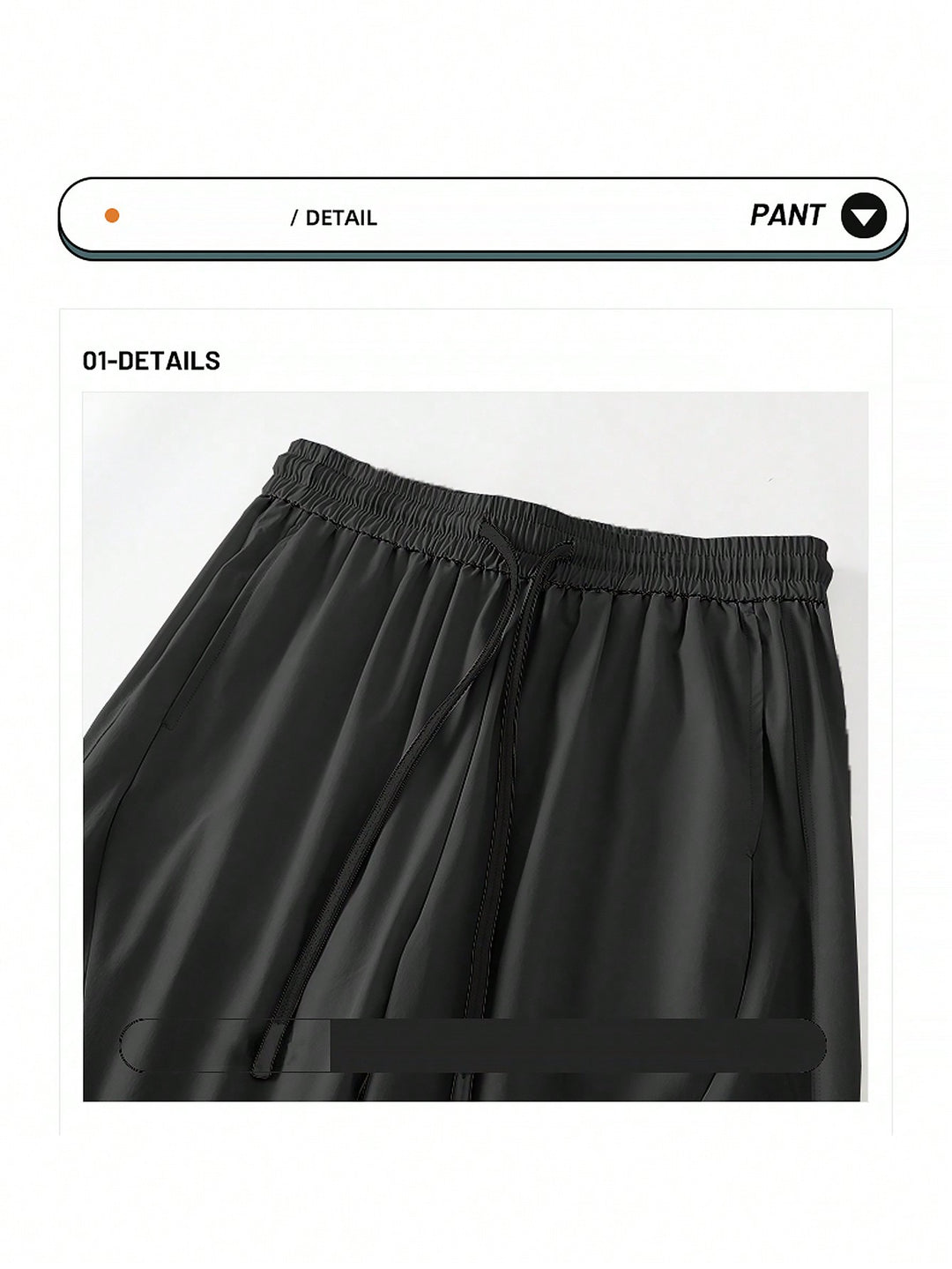 Pantaloni SHEIN, negru