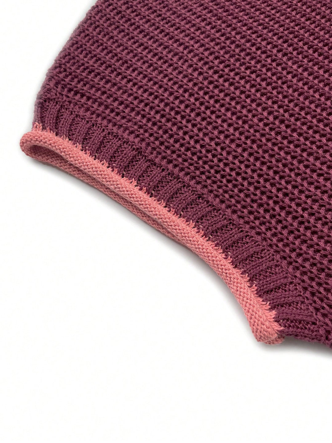 SHEIN Kötött top, bordó