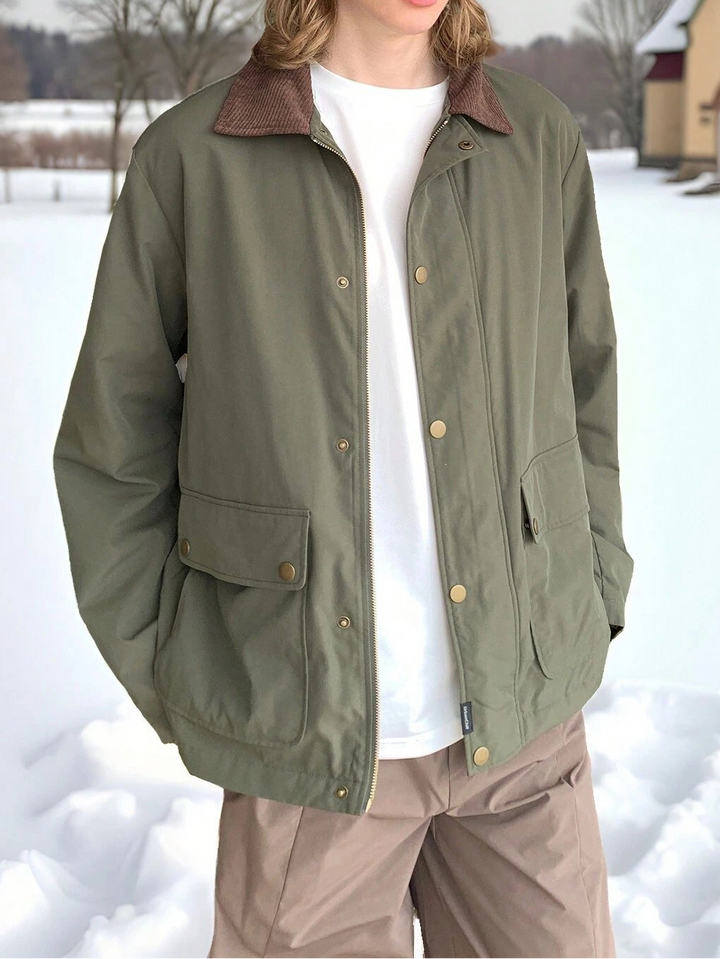 Jachetă Shein, verde