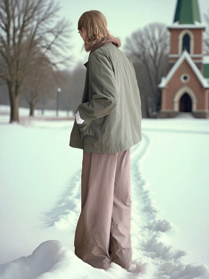 Jachetă Shein, verde