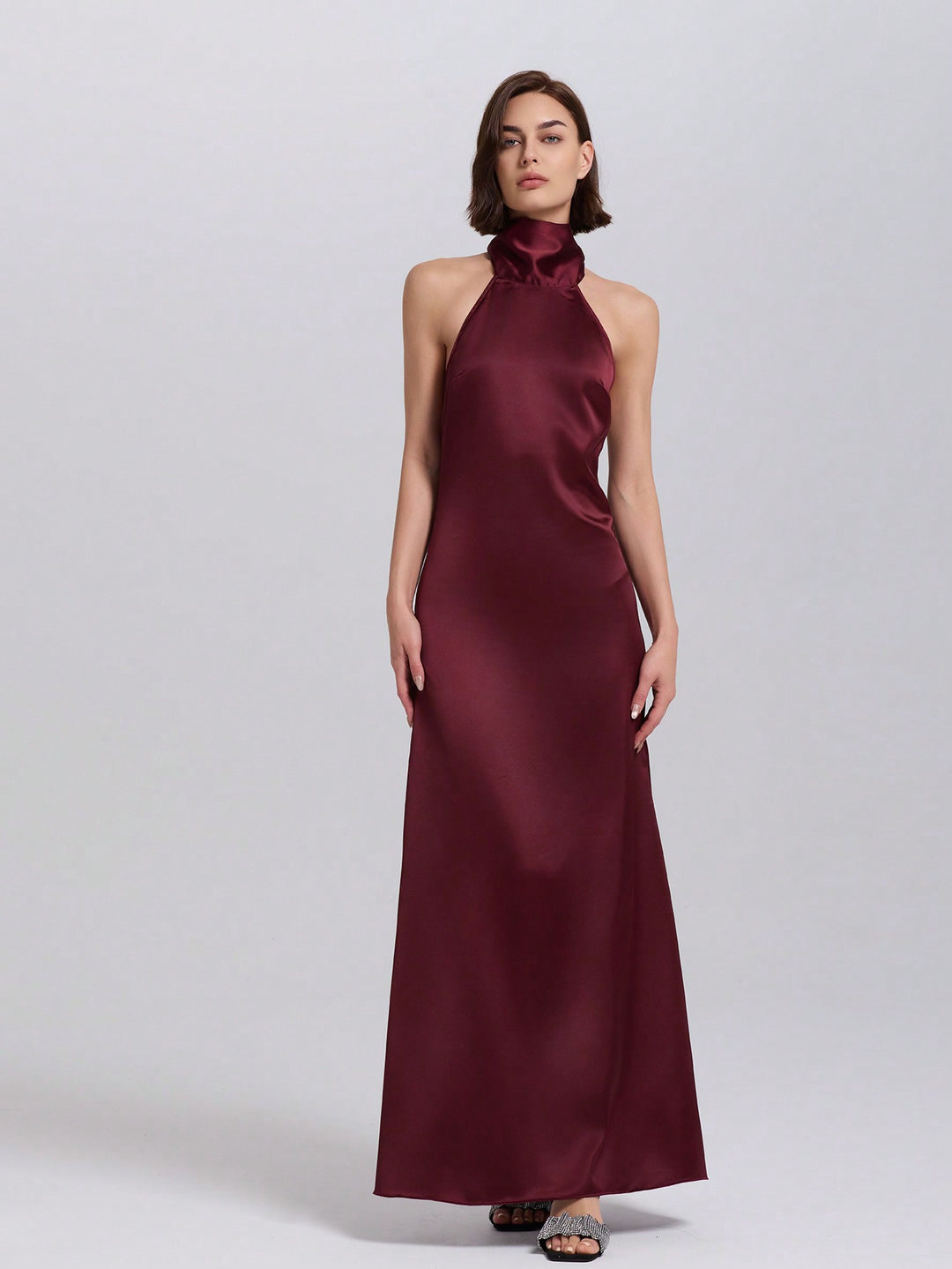 Rochie maxi SHEIN, roșu