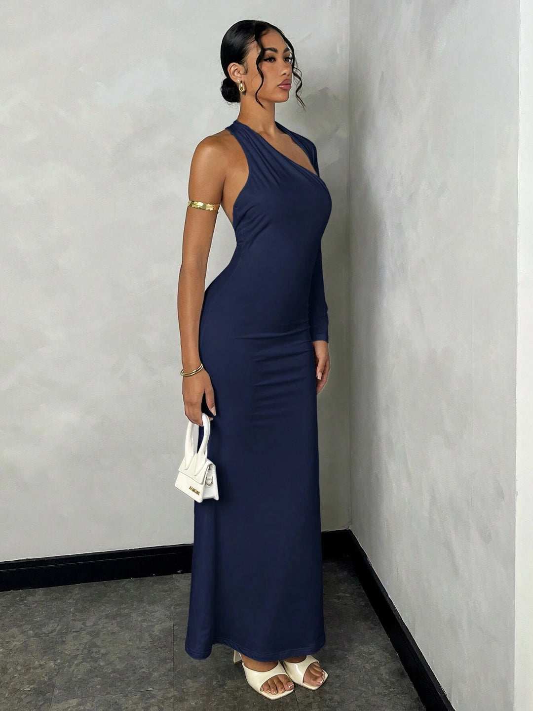 Rochie maxi SHEIN, albastru