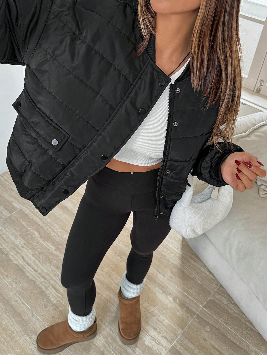 Palton SHEIN, negru
