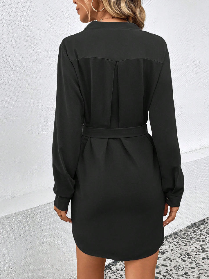 Rochie midi SHEIN, negru