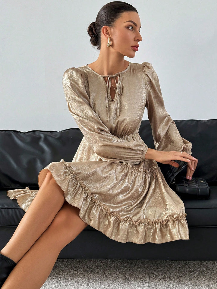 Rochie miniSHEIN, auriu