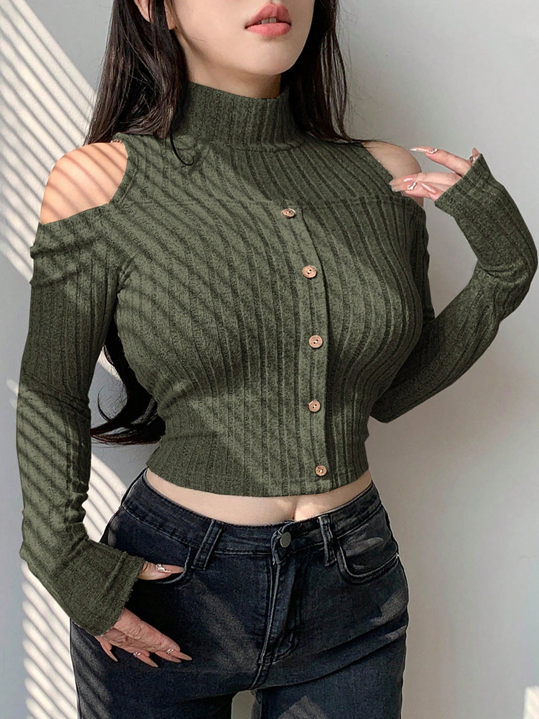 Tricou SHEIN, verde