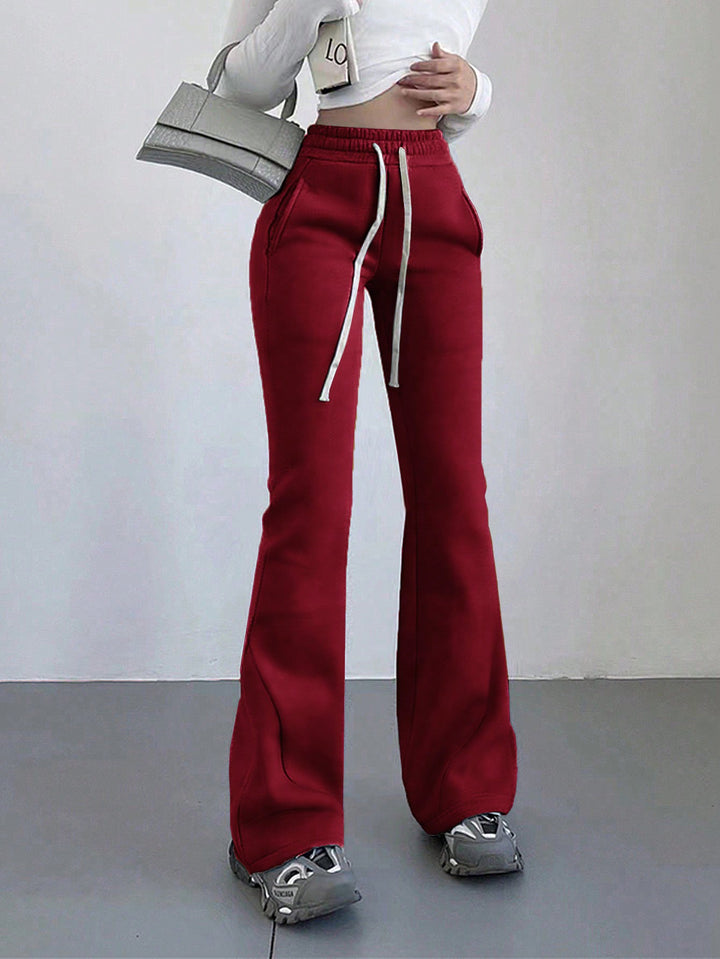Pantaloni SHEIN, vișiniu