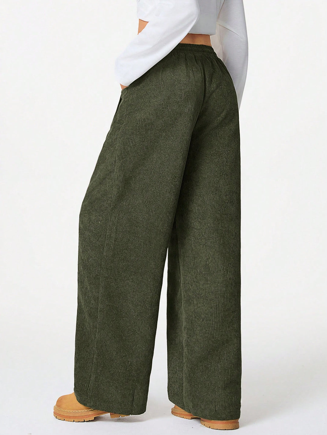 Pantaloni SHEIN, kaki