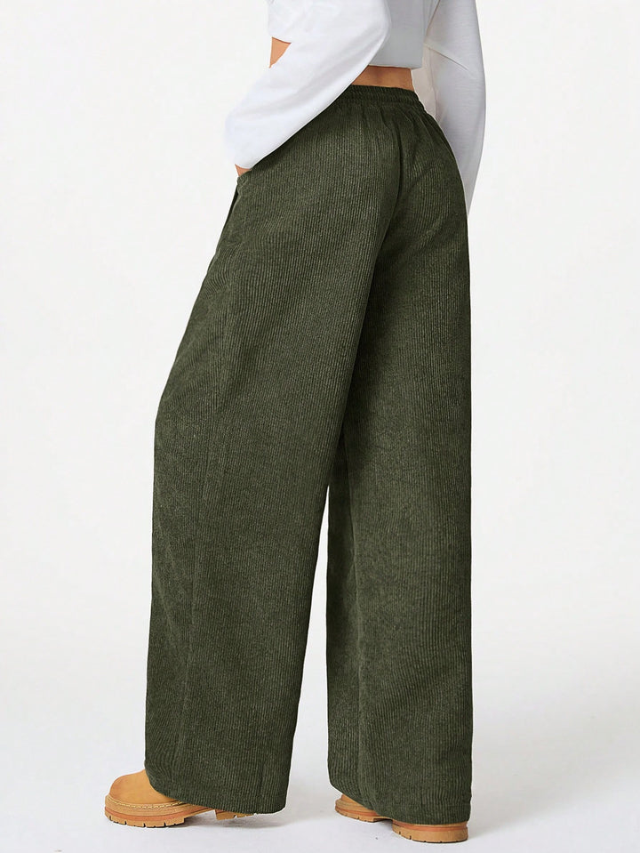 Pantaloni SHEIN, kaki