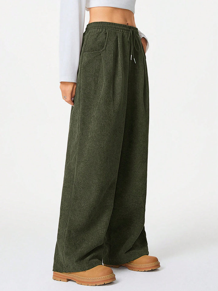 Pantaloni SHEIN, kaki