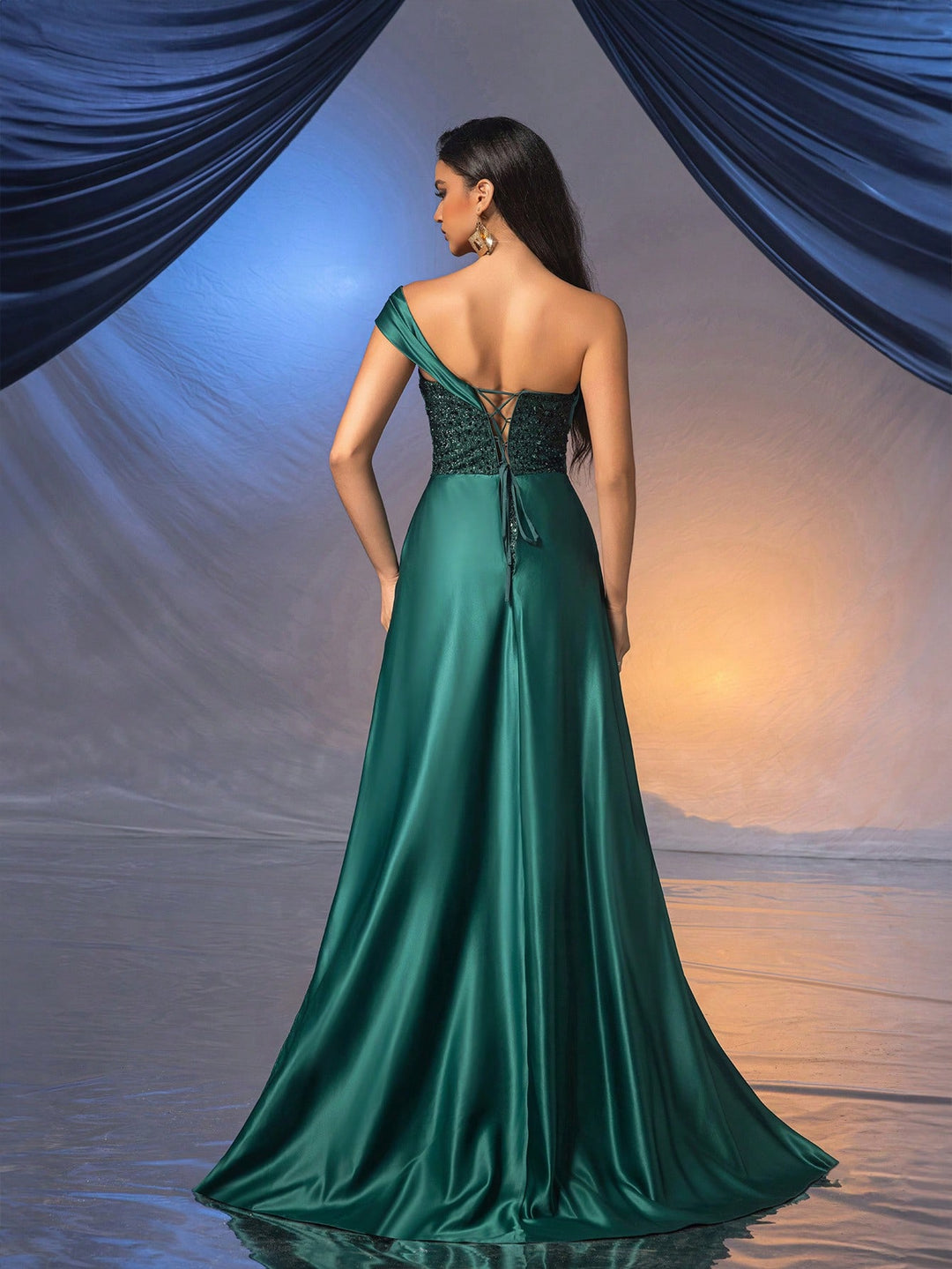 Rochie SHEIN, verde