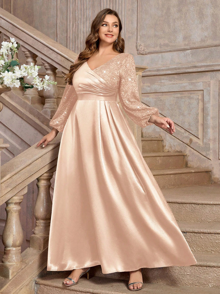Rochie de ocazie SHEIN, roz