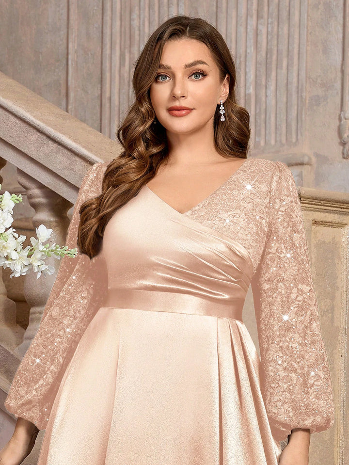 Rochie de ocazie SHEIN, roz