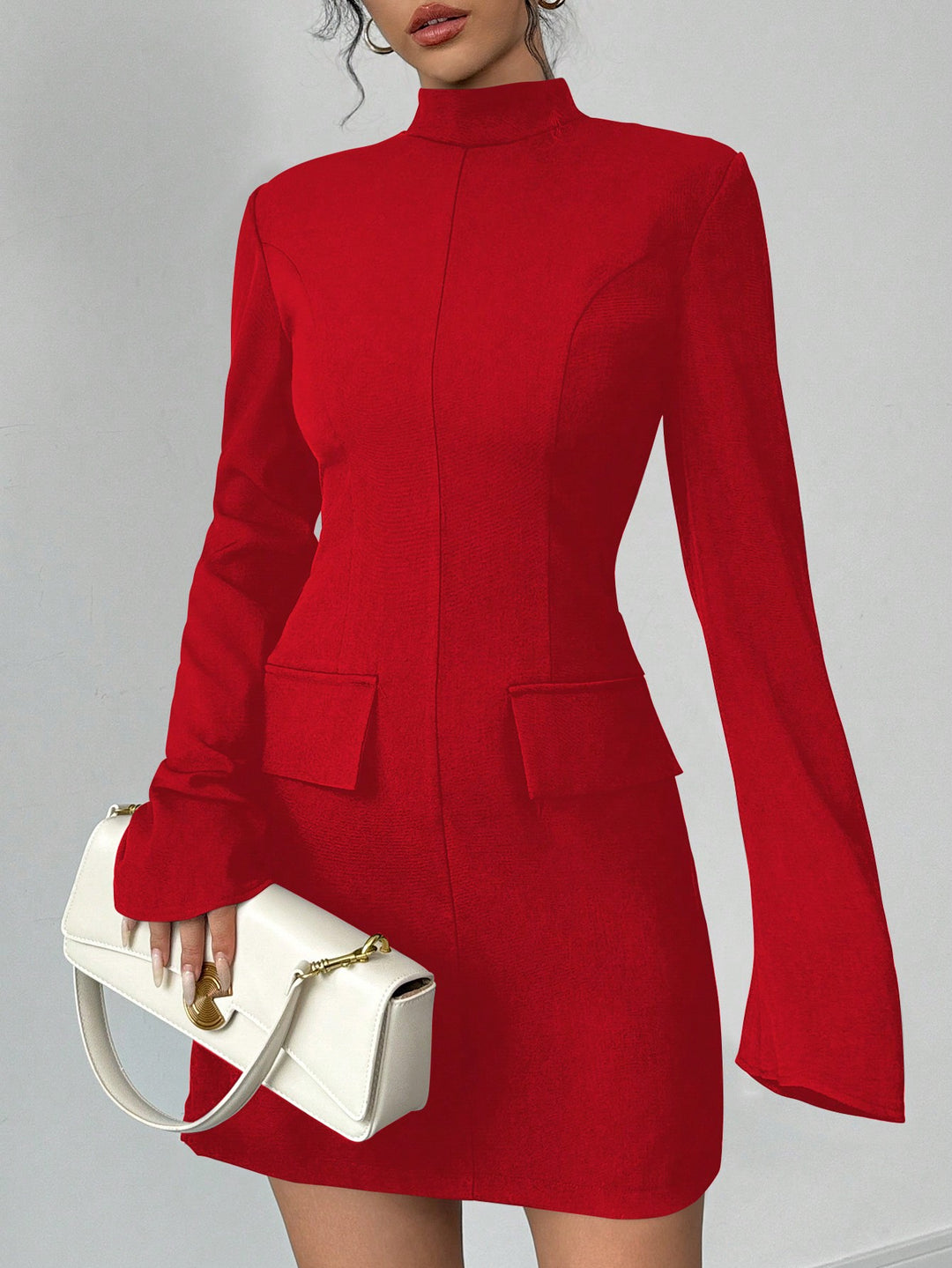 Rochie mini SHEIN, roșu