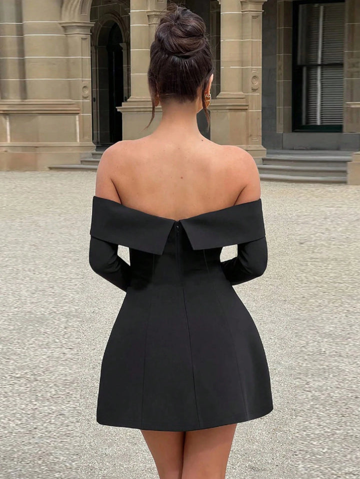 Rochie mini SHEIN, negru