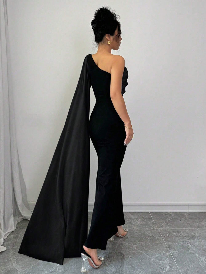 Rochie maxi SHEIN, negru
