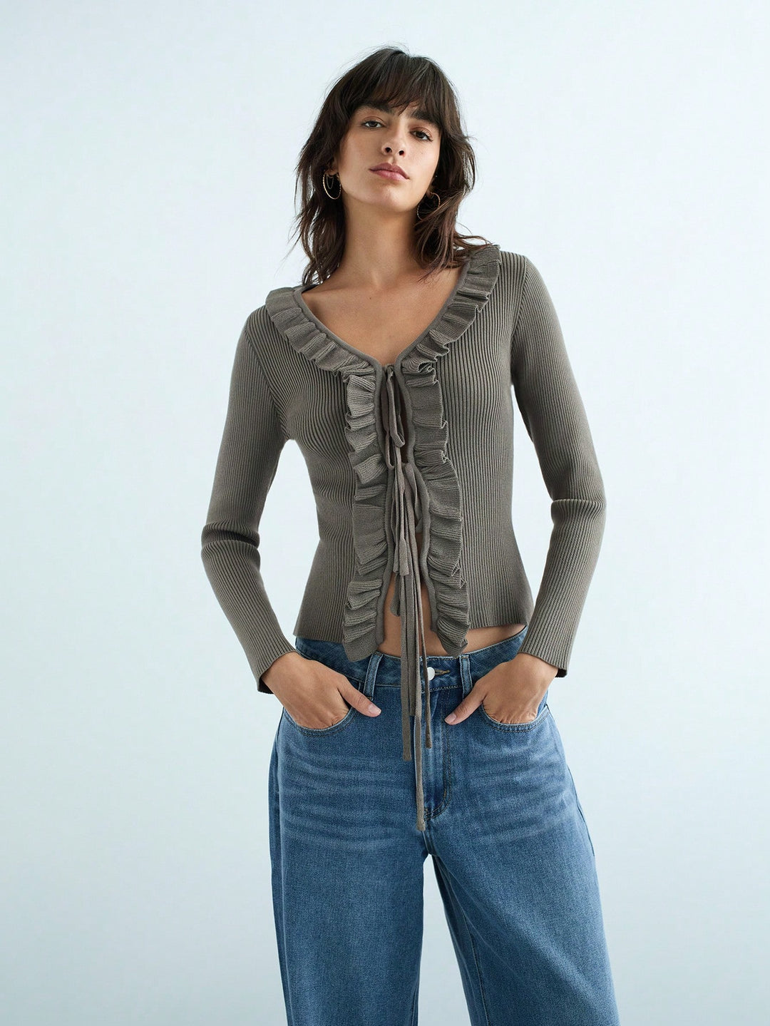 Cardigan SHEIN, verde
