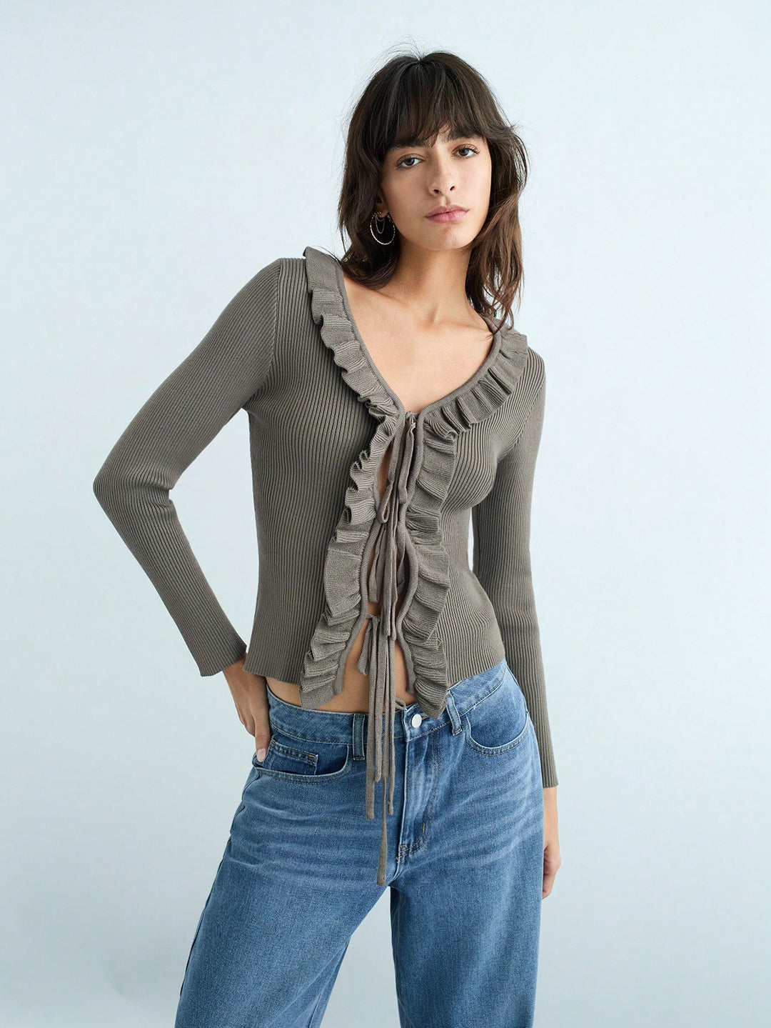 Cardigan SHEIN, verde