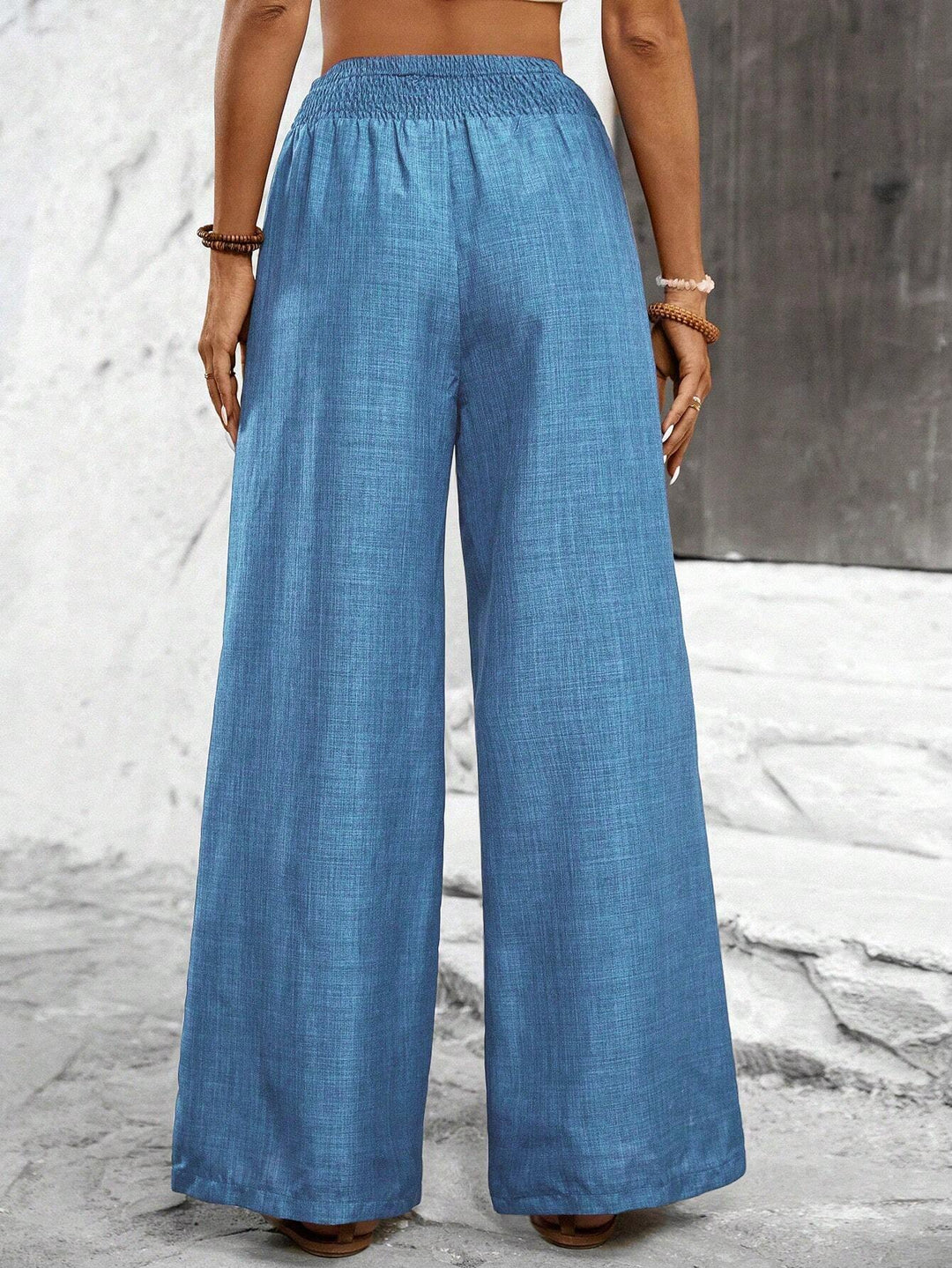 Pantaloni SHEIN, albastru
