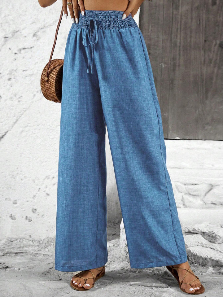 Pantaloni SHEIN, albastru