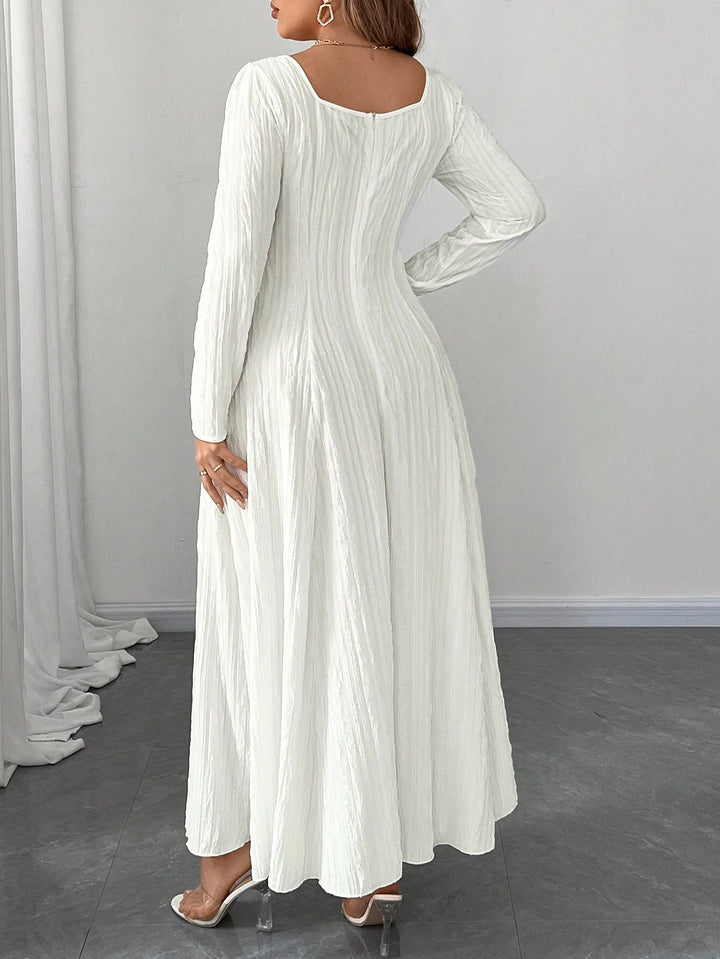 Rochie maxi SHEIN, alb