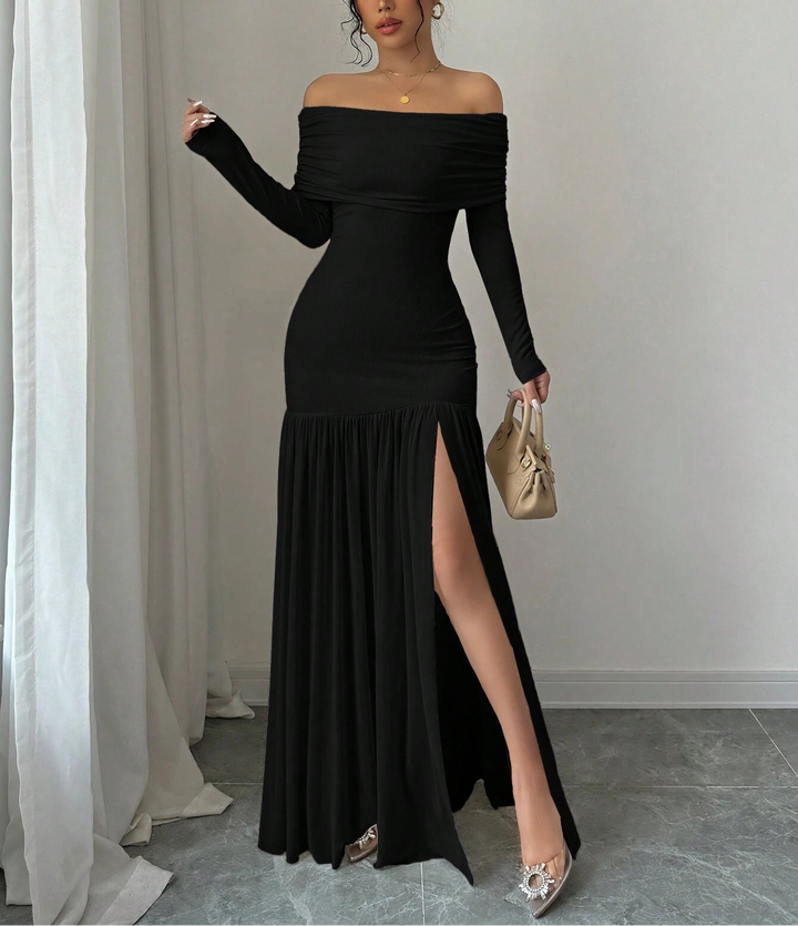 Rochie maxi SHEIN, negru