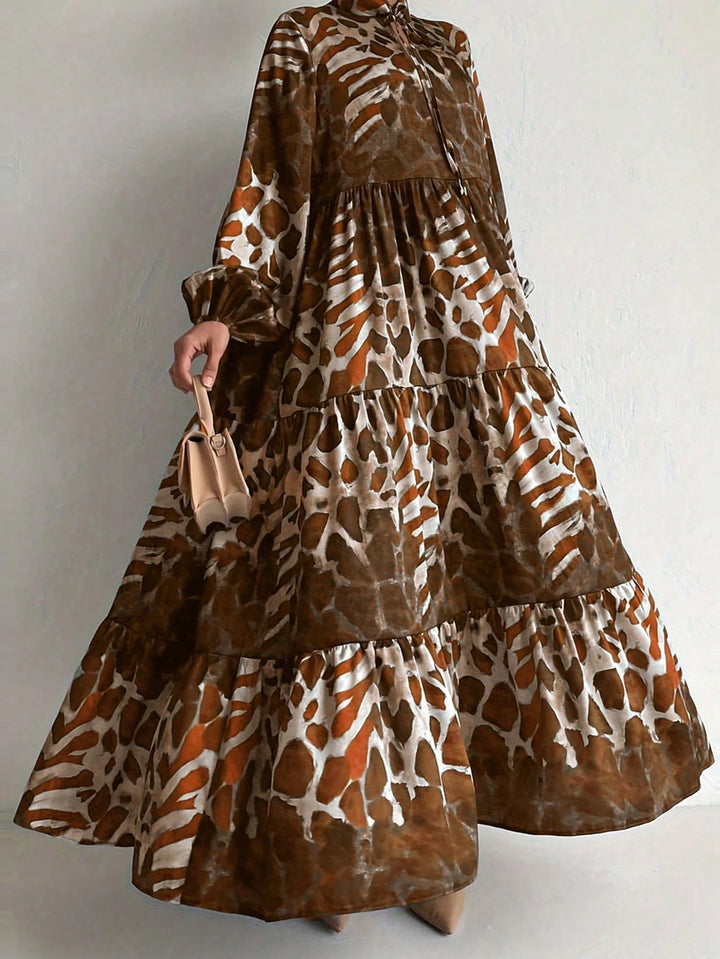 Rochie maxi SHEIN, mix culori