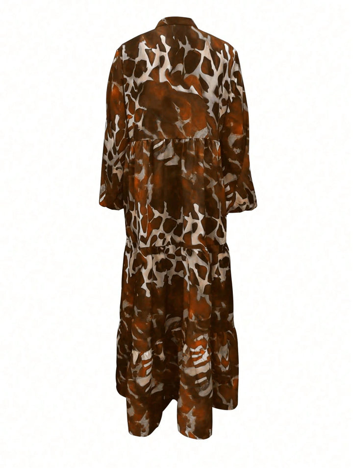 Rochie maxi SHEIN, mix culori