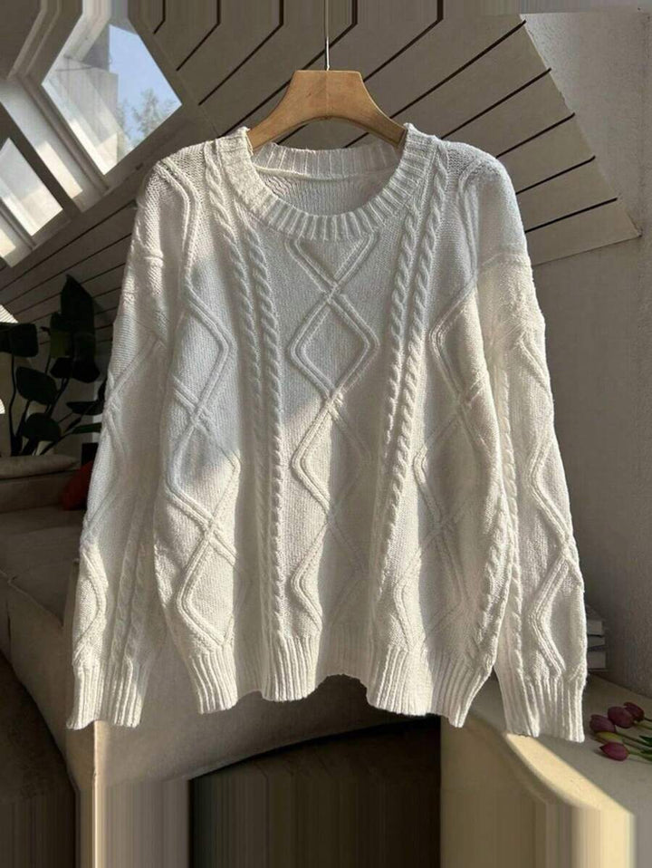 Pulover SHEIN, crem