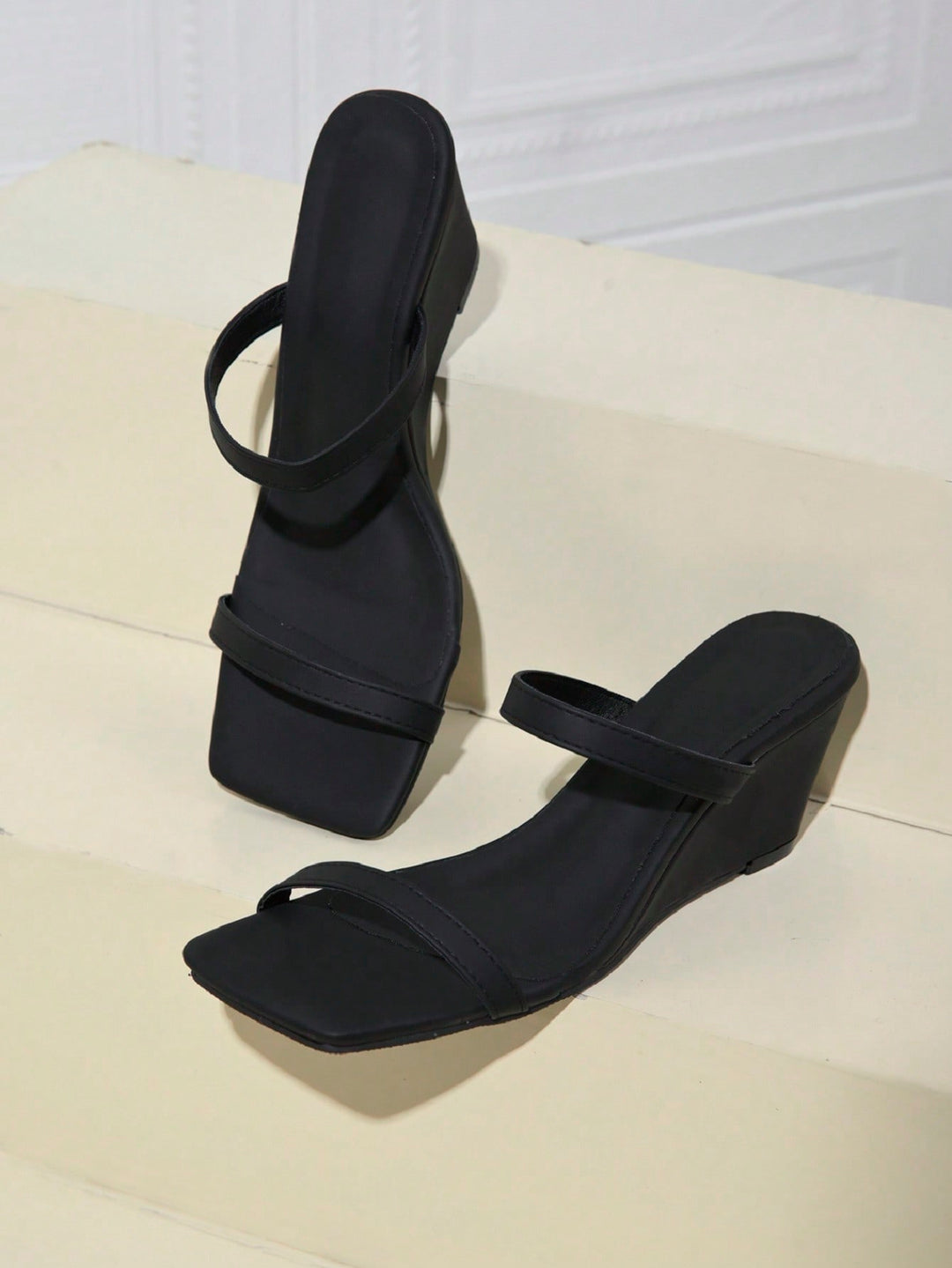 Sandale SHEIN, negru
