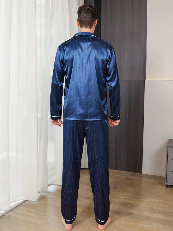 Compleu pijamale SHEIN, albastru