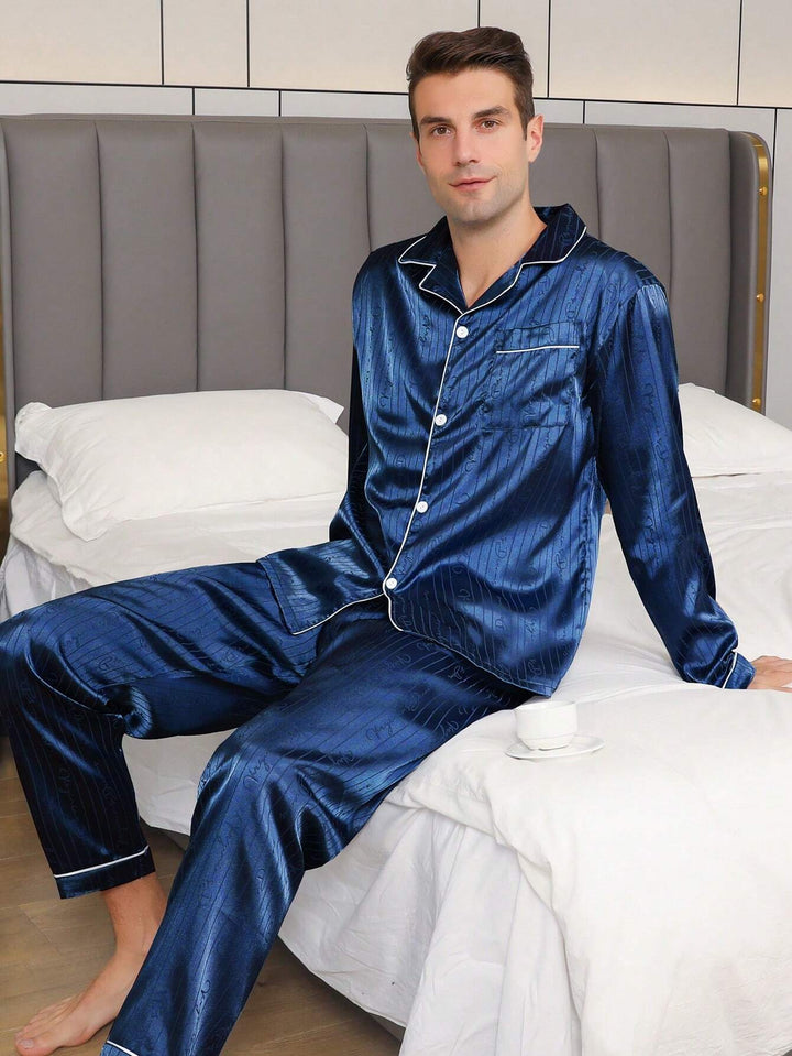 Compleu pijamale SHEIN, albastru