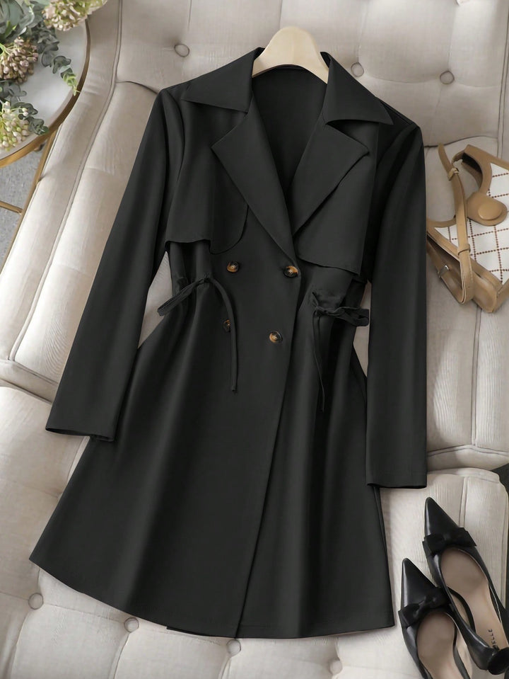 Trench SHEIN, negru