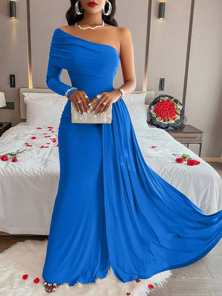 Rochie maxi SHEIN, albastru